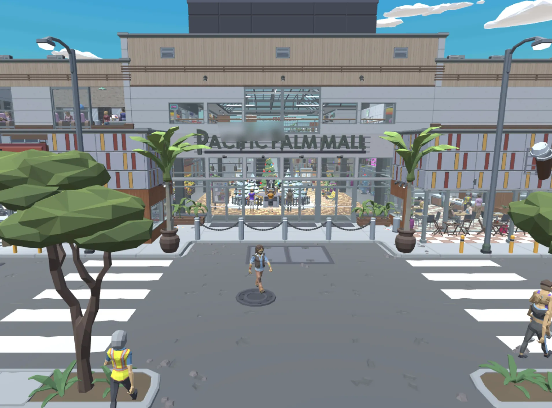 Rush Hour: Crowd Dynamics Simulation Portfolio Image