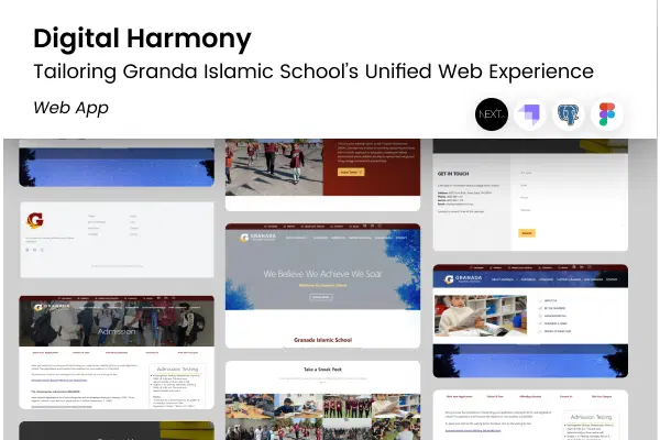 Digital Harmony: Tailoring Granda Islamic School’s Unified Web Experience
